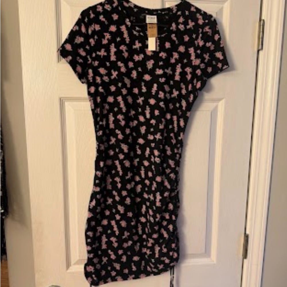 Victoria’s Secret Pink Flora Black and Pink Dress